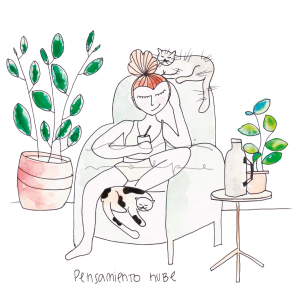Lámina Ilustrada –  Pensamiento nube