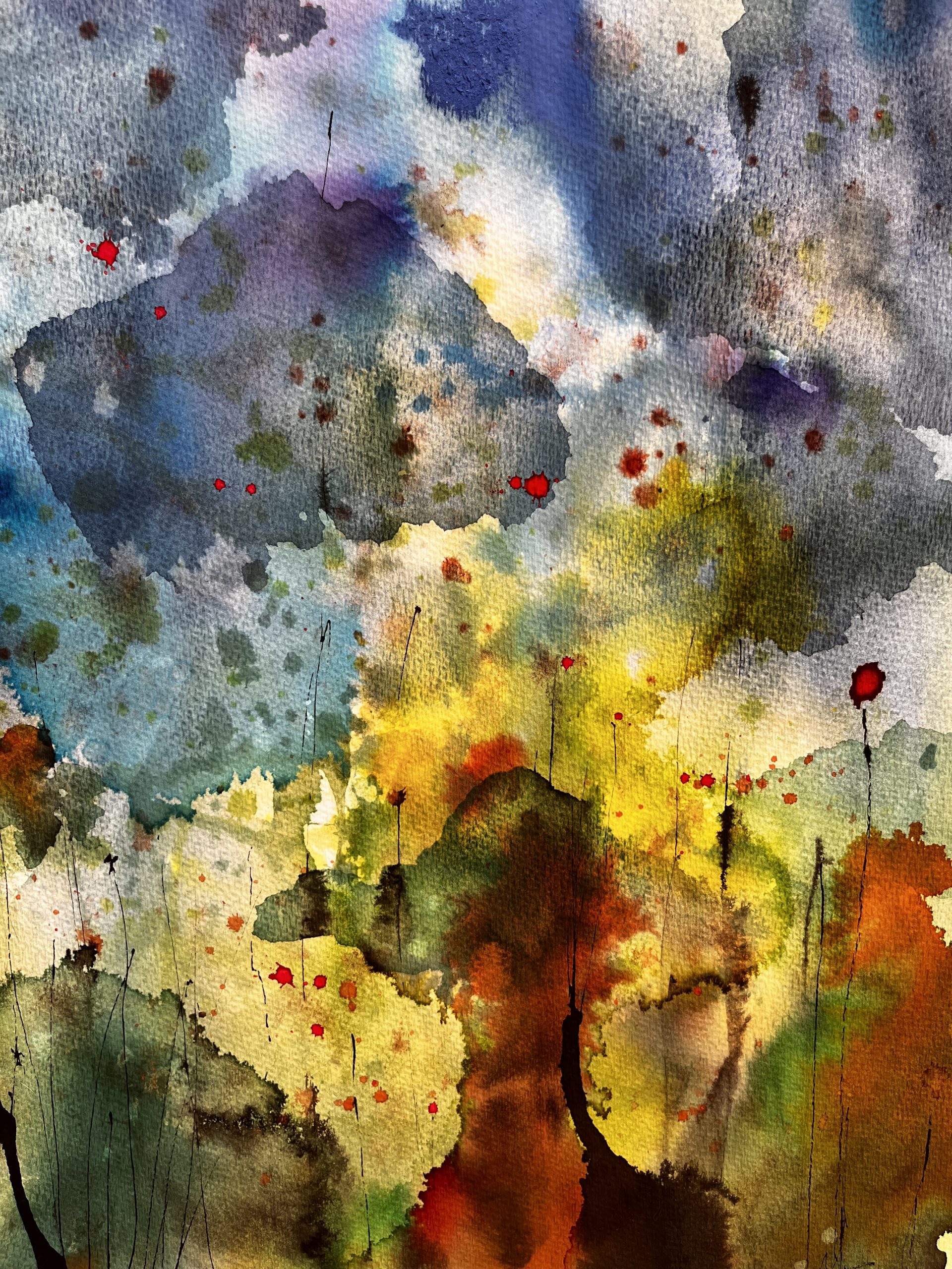 Paisaje abstracto Obra original · 75 × 40 cm - Imagen 7